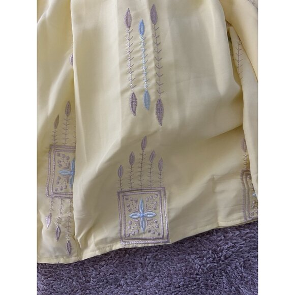 Rosaline Girl's Yellow Dress Size 8 New - Picture 14 of 16